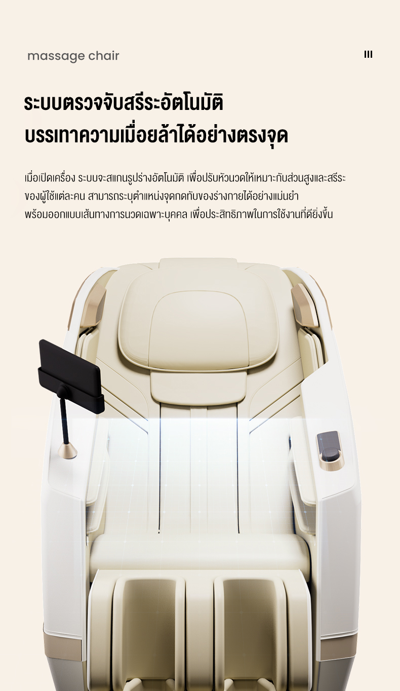 ระบบตรวจจับรูปร่างอัจฉริยะ ปรับตามส่วนโค้งผู้ใช้